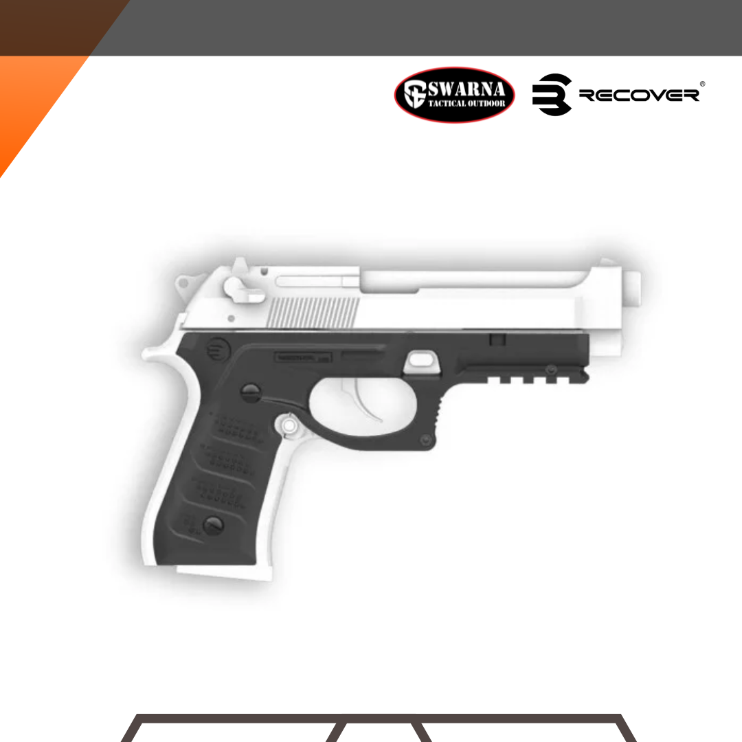 BERETTA 92/M9 GRIP AND RAIL SYSTEM BLACK