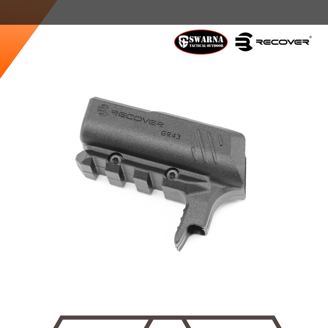GR43 Rail Adapter For The Glock 43,43x, and 48 (Not For Mos That Already Has A Rail)