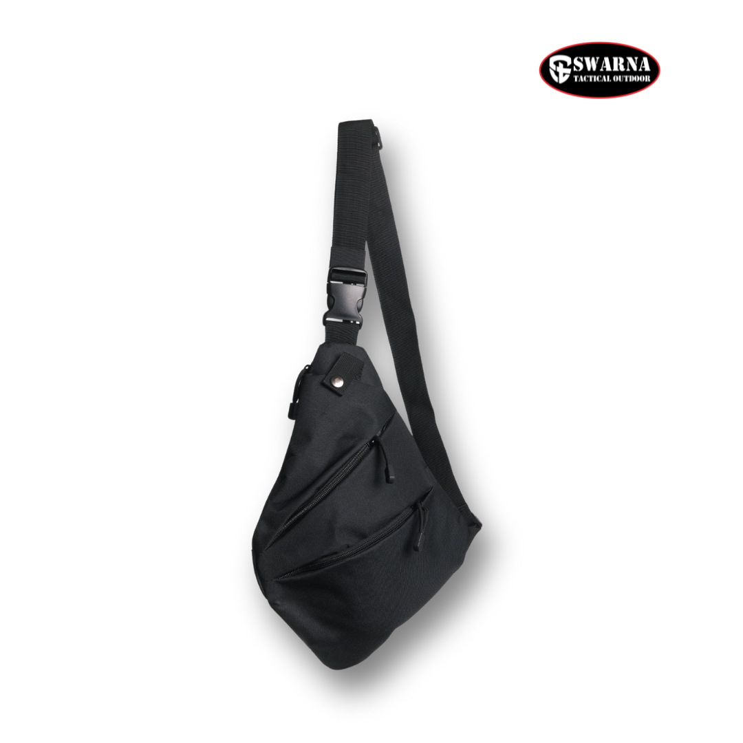 Swarna Crossbody Sling Bag Black