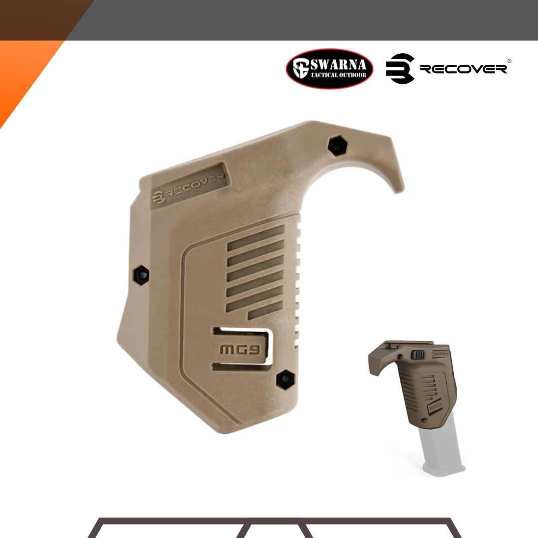 MG9 Angled Mag Holder for Glock Tan