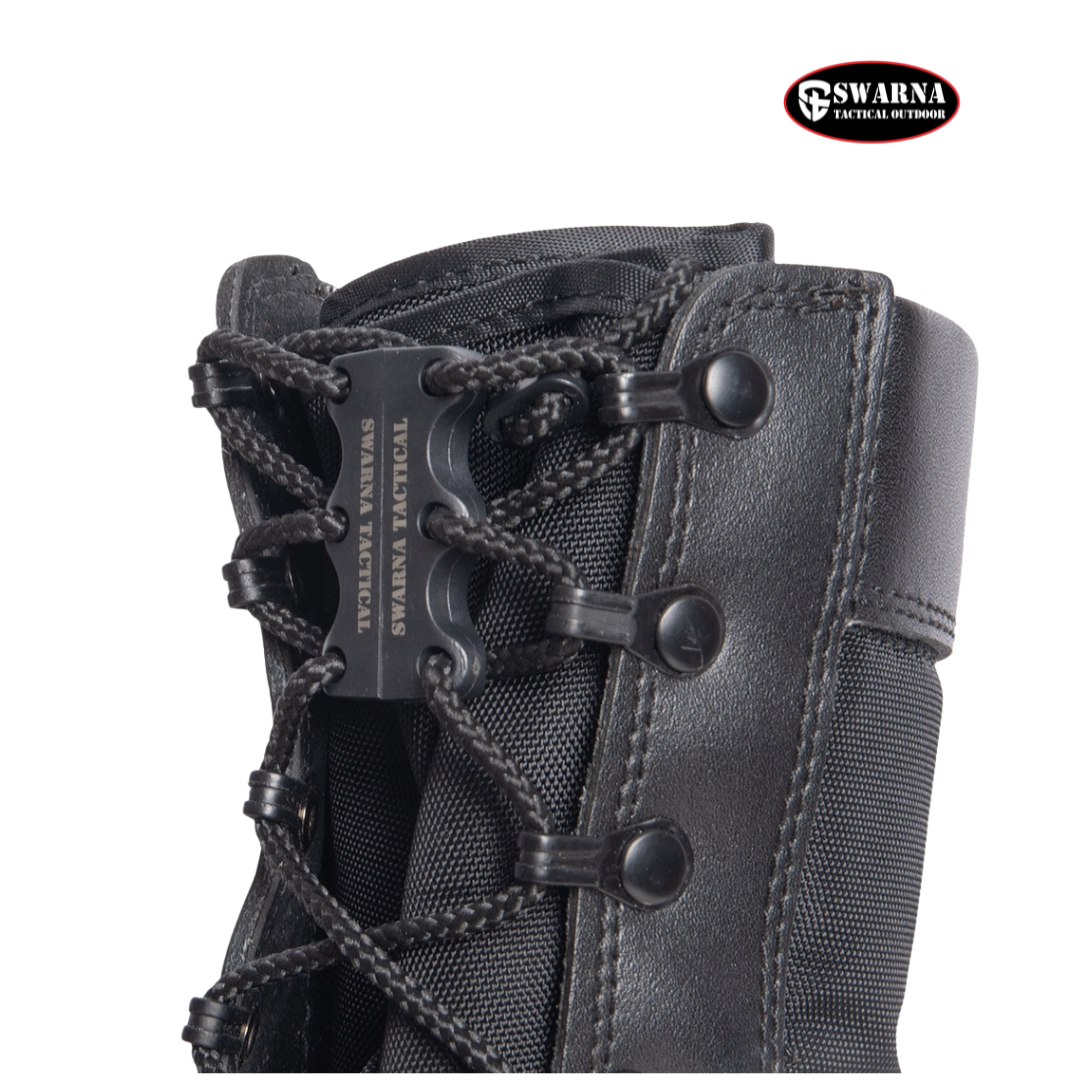 Swarna Shoe Magnetic Lace Black