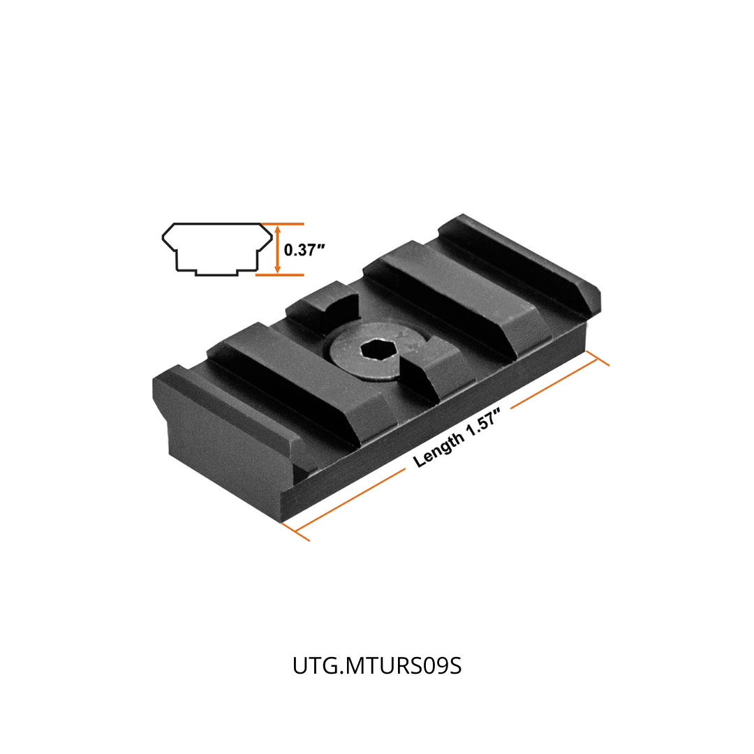 UTG PRO 4-slot M-LOK Picatinny Rail Section
