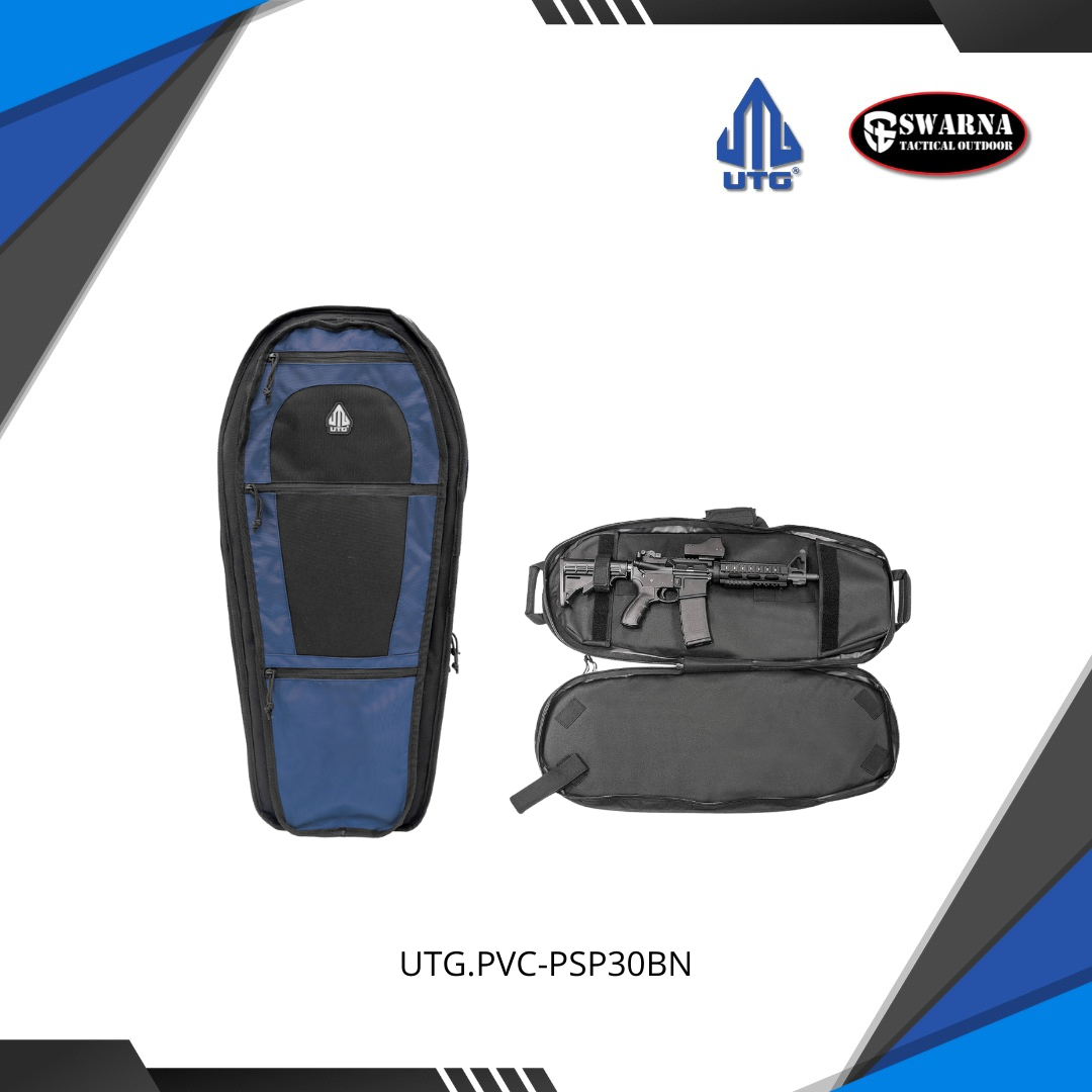 UTG ABC Sling Pack 30" Multi-Firearm Case w/Electric Blue
