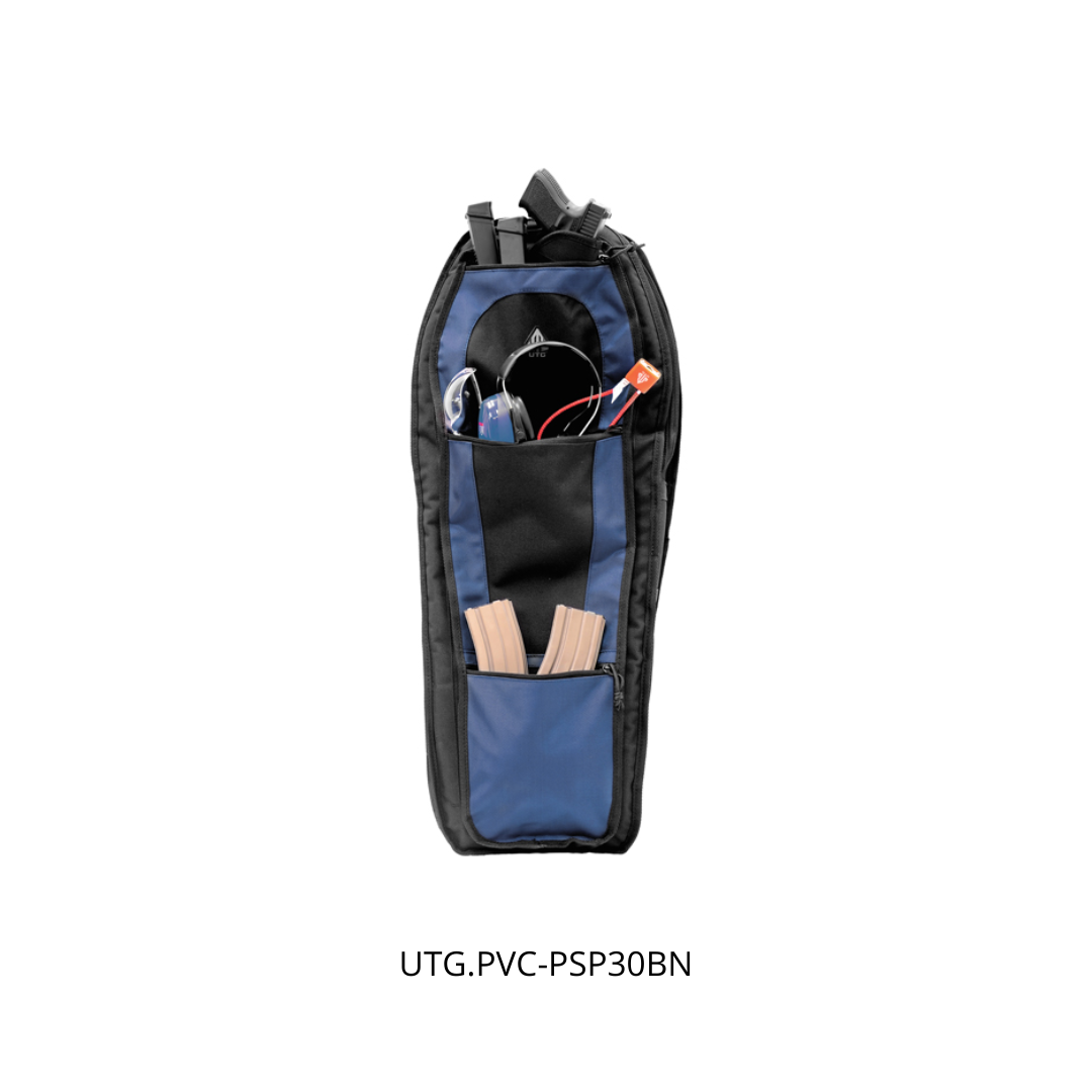 UTG ABC Sling Pack 30" Multi-Firearm Case w/Electric Blue