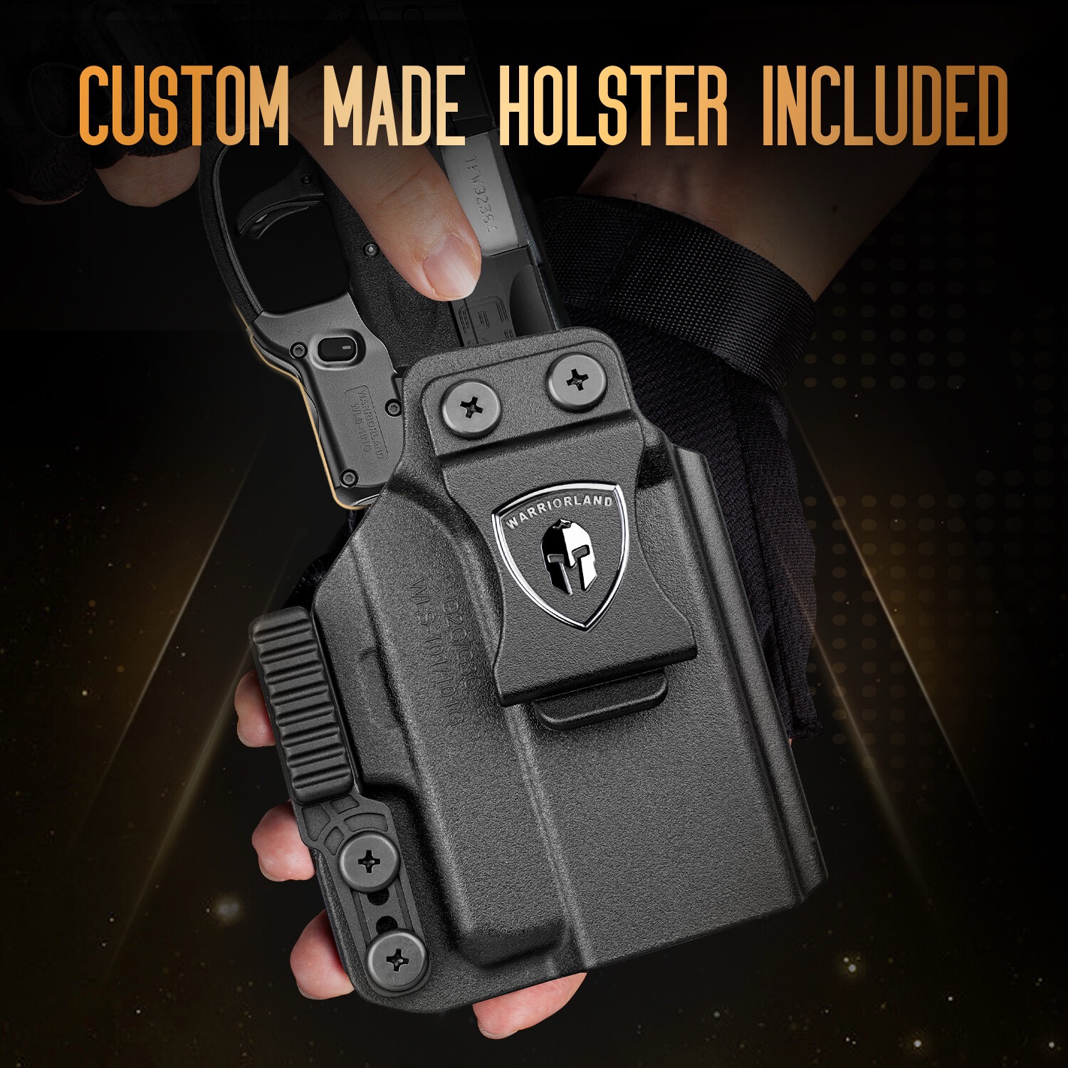 MB1 Pistol Light and Custom Holster, Fits Taurus G2C/G3C/PT111 G2/PT140 G2/CZ P10C